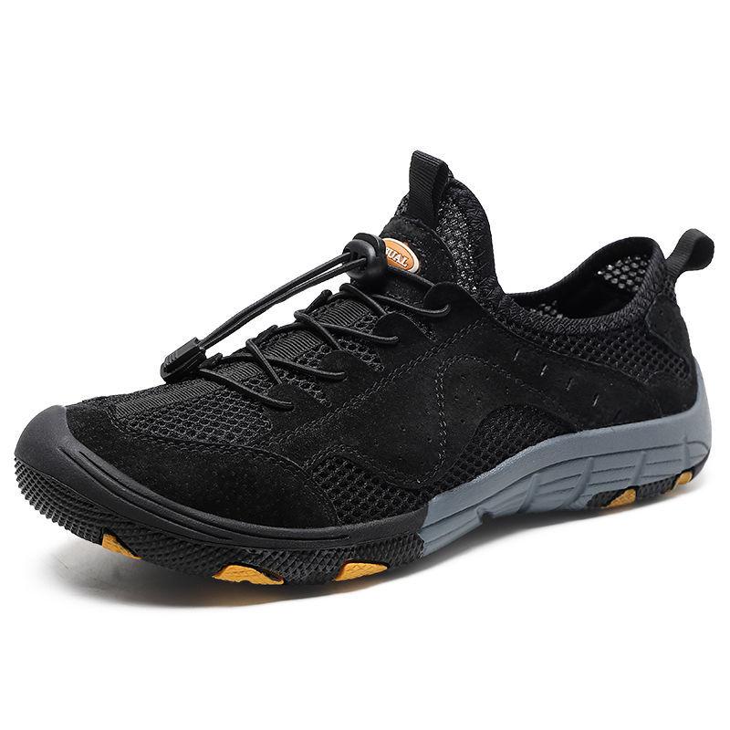 Leisure Hiking Outdoor Hiking Shoe Speed Dry Skinning Network Breathable Light Fishing Shoes Sports Shoes