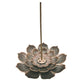 Large Retro Incense Burner Lotus Plate Stick Holder