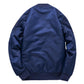 Autumn and Winter Men's Jacket Pilot Jacket Men's Thickening Plus Fat Sports Casual Coat