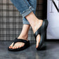 Non-slip Thick-soled Flip-flops Women's Summer Outerwear Fashion Couple Style Clip-on Bathroom Beach Sandals and Slippers