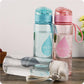 New Plastic Convenient Sports Bottle Couple Universal Vehicle Automatic Buckle Water Bottle