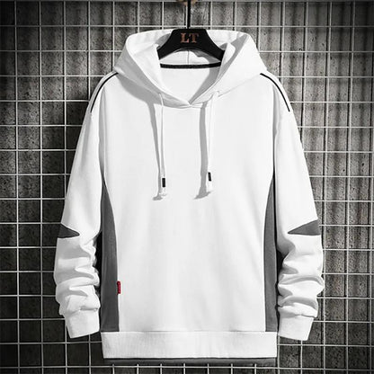 Sweater Men's Autumn and Winter Hooded Trend Handsome Loose Thick Warm Men's All-match Sweatshirts