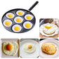 Egg Frying Pan 7-Cups Non Stick Multifunctional Aluminium Fried Cooker