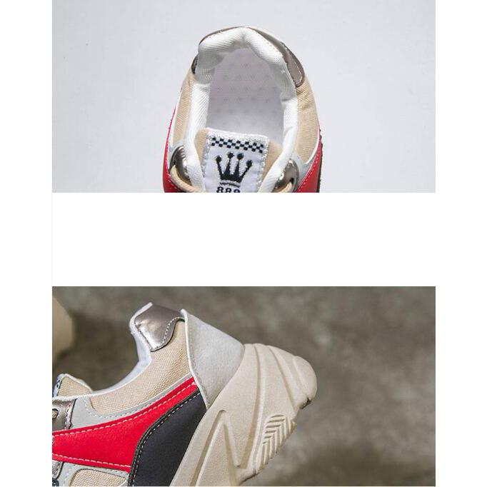 Women's Platform Chunky Sneakers Fashion Women Flat Thick Sole Shoes Woman Dad Footwear