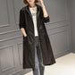 Women Classic  Coat Female Doube Breasted Trench Sashes England Style Turn-down Collar Outerwear
