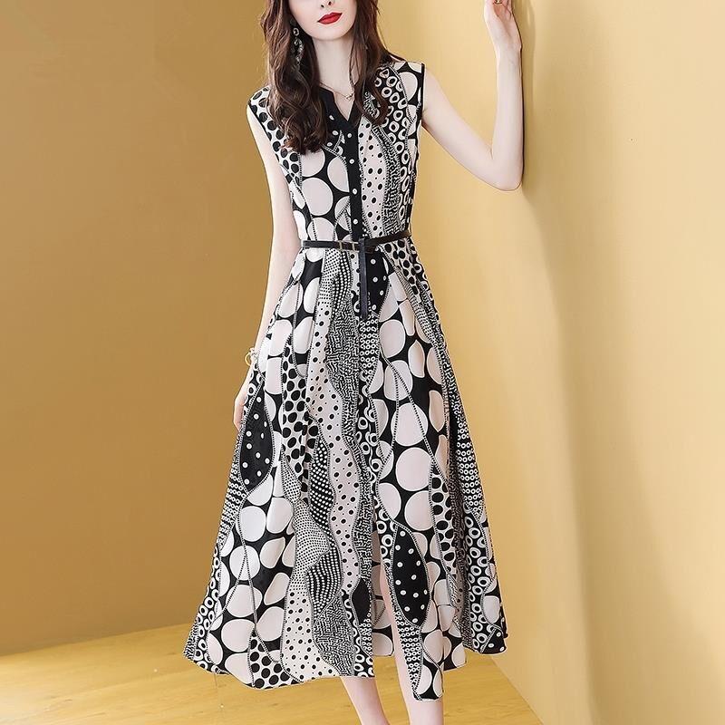Spring Summer Long Dresses Women Zebra Print Beach Bohemian  Dress Casual Long Sleeve V Neck Ruffles Party Dress Vestidos