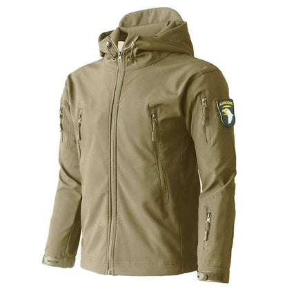 Cold-proof Jacket Jacket Men's Winter Three-in-one Soft Shell Windproof Waterproof Mountaineering Suit Ski Fishing Riding Suit
