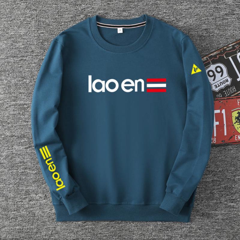 French Rooster Fat Gothic Plus Size Sweater Men's Cotton Round Neck Long Sleeve Sweatshirts Casual Autumn