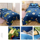 Children's Bedding Set Milk Velvet Quilt Cover Pillowcase Bed Sheet Quilt Cover Cartoon