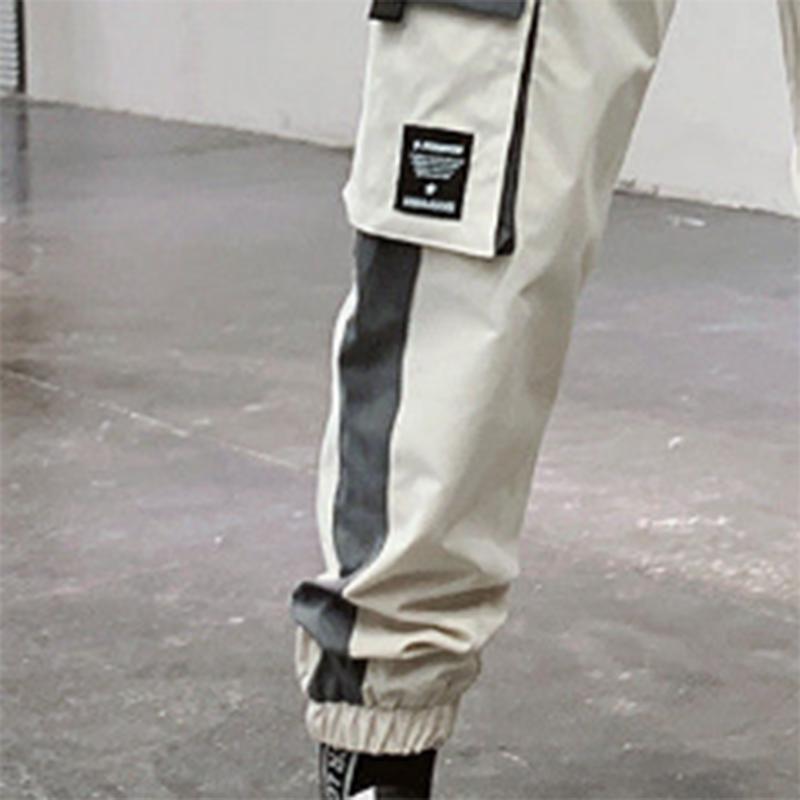 Jacket Men's Spring and Summer Sports Suit Men's Wear with A Set of Handsome Hip-hop Top Clothes Trendy Ruffian Handsome Work Jacket