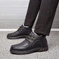 Cotton Shoes Men's Winter Fur Warm Cotton Shoes Non-slip Middle-aged Casual Shoes