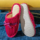 Non-Slip Home Slippers Winter Warm Women Indoor Cotton Non-slips Ladies Soft Slippers Memory Foam Bedroom Couples Shoes