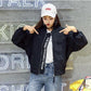 Baseball Uniform Short Jacket Solid Color Zipper Sports Casual All-match Jacket Women's Top Trendy