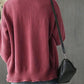 Spring and Autumn Plus Size Women's Lazy Style Knitted Cardigan Jacket Loose Literary Buttons Casual Sweater