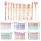 7/20pcs Cosmetic Makeup Brush Set Foundation Powder Eyeshadow Brush