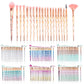20 Pcs Tools Make-up Toiletry Kit Make Up Brushes Sets