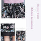 Women's Summer Pleated Floral Skirt Chiffon Fairy Dress High Waist  Mid-length A-line Draping  Beach Vacation Daily