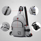 Trendy Casual Backpack Wear-resistant Waterproof Messenger Bag Chest Bag Fashion Men and Women Couple Bag