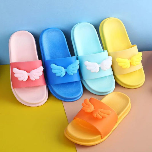 Slippers Baby Kids Girls Boys Home Slippers Cute Non-slip Floor Family Flip Flops Summer Beach Shoes