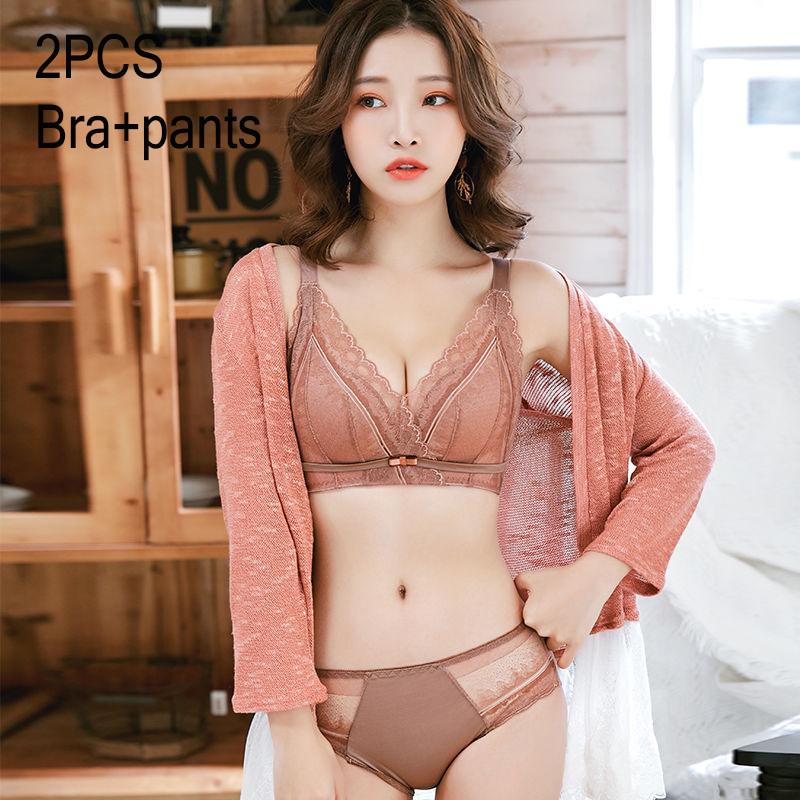 Women Bra Set Fashion Lace Bra Comfort Sexy Panty Girls Sexy Lingerie Set Female Underwear Suit