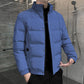 Winter Jacket Men's Short Korean Version Plus Size Thick Warm Down Padded Jacket