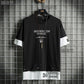 Short-sleeved Men's Summer Loose Original Five-point Sleeve Ins Short-sleeved T-shirt Male Handsome Five-point Sleeve Tide