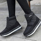 Winter Padded Snow Boots Women's High-top Cotton Shoes Mother Shoes Waterproof Short Boots Ladies Footwear