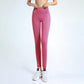 Women's High-waist Leggings Hip-lifting Fitness Trousers Seamless Stretch Yoga Pants Quick-drying Nine-point Sports Pants Outer Wear