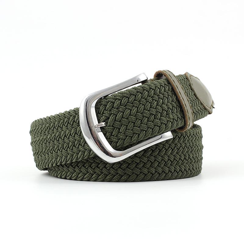 Belts for Women Mental Pin Buckle Waist Belt Ring Decoration Simple Belt Waistband