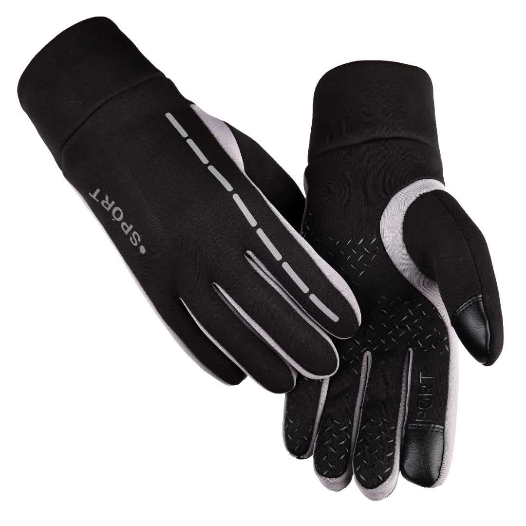 Unisex Touch Screen Four Seasons Warmth Bicycle Skiing Outdoor Camping Hiking Mountaineering Motorcycle Gloves Sports Full Finger