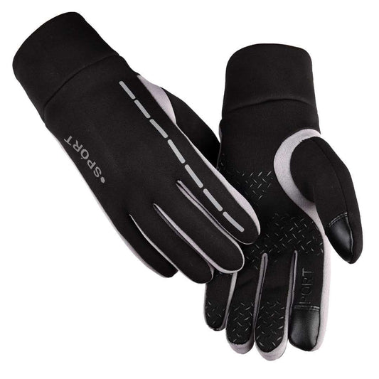 Unisex Touch Screen Four Seasons Warmth Bicycle Skiing Outdoor Camping Hiking Mountaineering Motorcycle Gloves Sports Full Finger