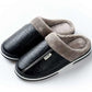 Winter Men's Large Size Thick-soled Non-slip Indoor Warm Cotton Slippers