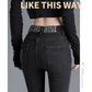 High Waist Jeans Women's Denim Jeans Pencil Pants Show Tall and Thin Korean Style Tights Slim Elastic Pants Show Figure Long Pants