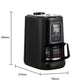 Household Automatic Coffee Machine Freshly Ground American-style Grinding Integrated Office American Coffee Drip Machine Coffee Machine