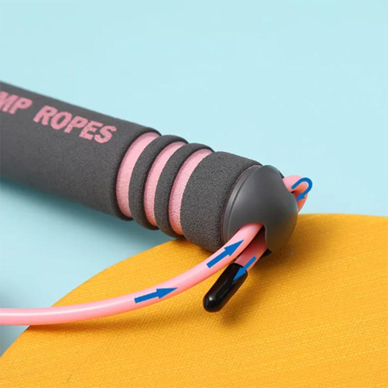 Adult Skipping Rope Girls Lose Weight Artifact Fat-burning Wire Rope Indoor Sports Fitness Fat-reducing Skipping Rope
