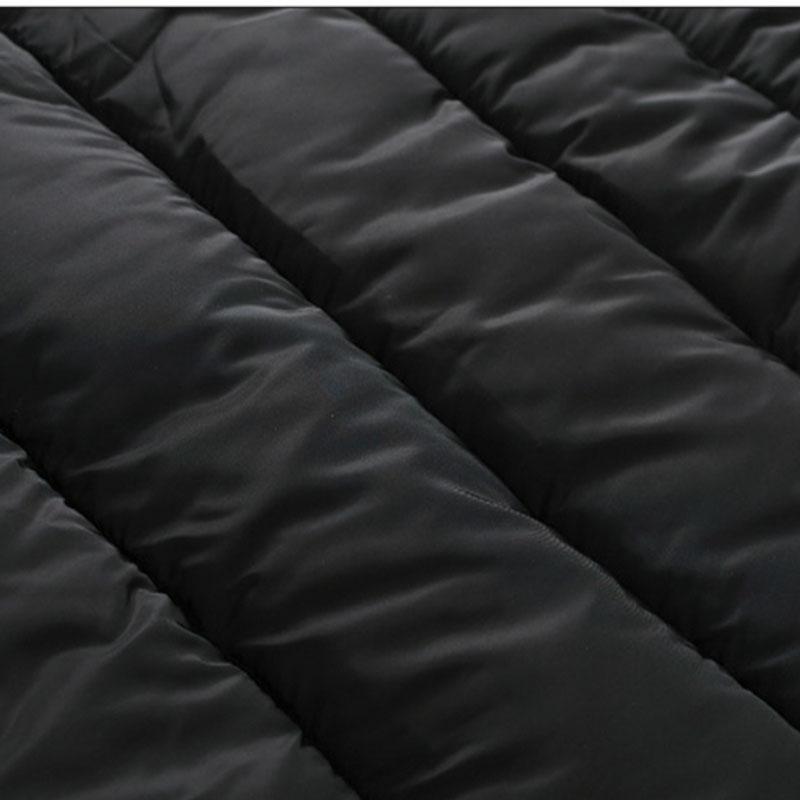 Girls' Warm Cotton-padded Jacket Winter Clothes Plus Velvet Thick Mid-length Down Cotton Jacket