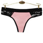 6pcs/set of Pure Cotton Underwear Ladies Sexy Fashion Large Size Lace Thong Cotton Underwear