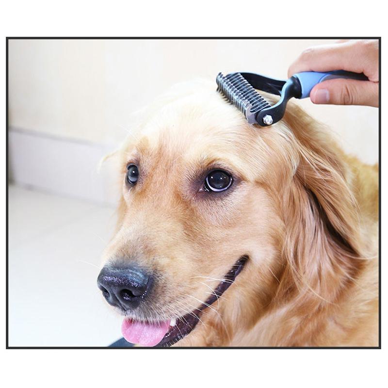 Clean Knot Comb Long Hair Combing Artifact Dog Comb Pet Dogs Cats Grooming Comb Cat Bichon Pet Supplies Teddy Comb Fluffy Pets Matted Hair Remover