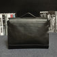 Business Briefcase Men Retro Matte Leather Large Capacity Crossbody Shoulder Computer Bag Handbag