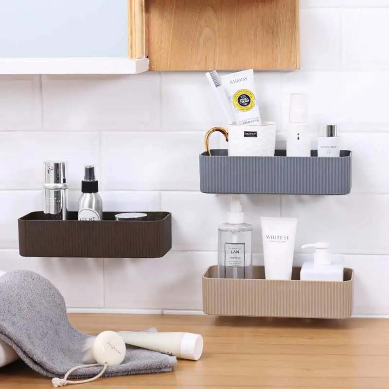 Wall Bathroom Shelf Kitchen Storage Rack Bathroom Storage Box