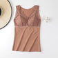 Thermo Underwear Women Sexy Winter Clothing Warm Thermal Vest Lace Undershirt Sleeveless V Neck Plus Size Underwear