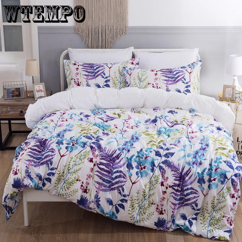 Quilt Cover Home Textile Elegant Bedding Set Duvet Cover Comfortable Bedspread 3pcs Set