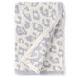 Woolen Blankets Children's Knitted Leopard Blankets Plus Fleece Throw Blankets for Kids Adult