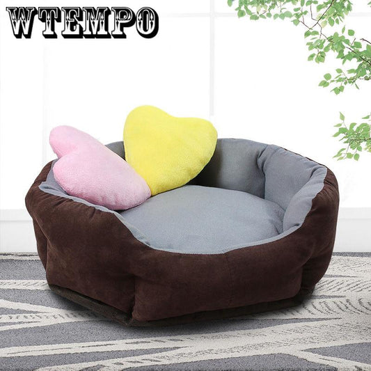 Dog Bed Soft Fleece Pet Blanket Cat Litter Puppy Sleep Mat Lovely Mattress Small And Large Dogs