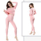 Women Long Sleeve Thermal Underwear Winter Thicken Tight Suit Sexy Pajamas Autumn Spring Windproof High Elasticity Slim Body Comfortable Breathable
