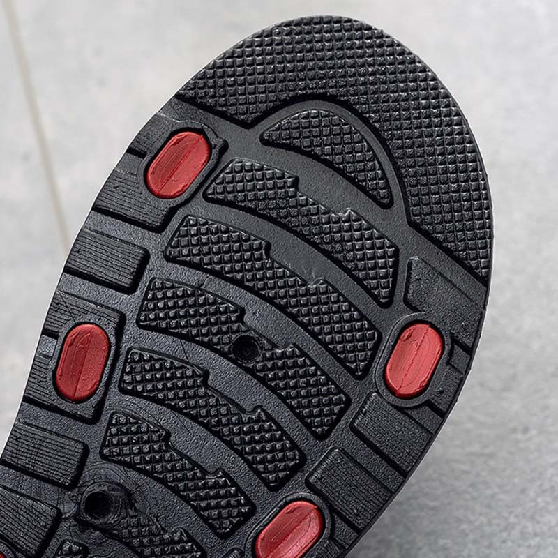Sandals and Slippers Ladies Summer Fashion Wear All-match Thick-soled Middle-aged and Elderly Flat-bottom Non-slip Home Mother Shoes