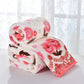 Home Textiles Flannel Plus Fleece Blanket Super Warm Soft Solid Blanket Coral Fleece Bedspread Mattress
