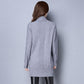 Women's Sweater Autumn and Winter 2021 New Fashion Mid-length Loose Korean Knitwear Half Turtleneck Sweater Skirt Top