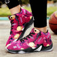 Fashion Basketball Men's Shoes Comfortable Non-slip High-top Canvas Shoes Sneakers