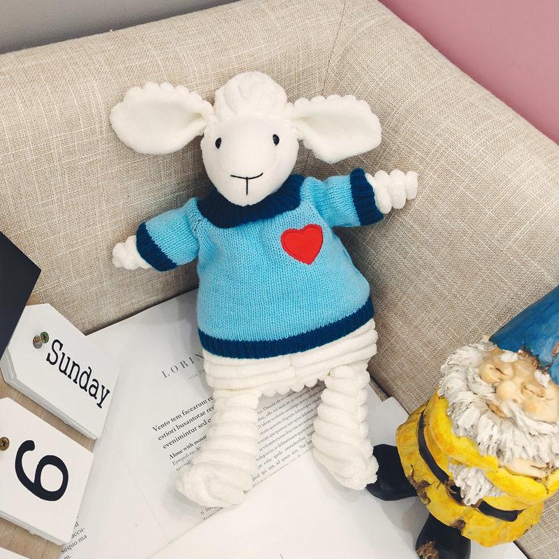 Lamb Doll Ragdoll Sleeping Pillow Pig Doll Plush Toy Girl Cute Bed Child Birthday Gift